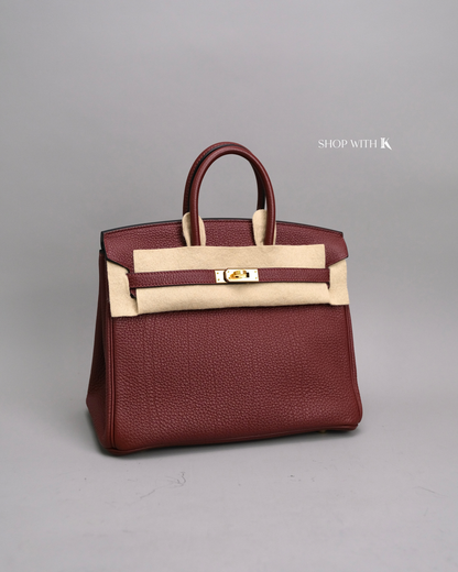 Hermes Birkin 25 Rouge H GHW