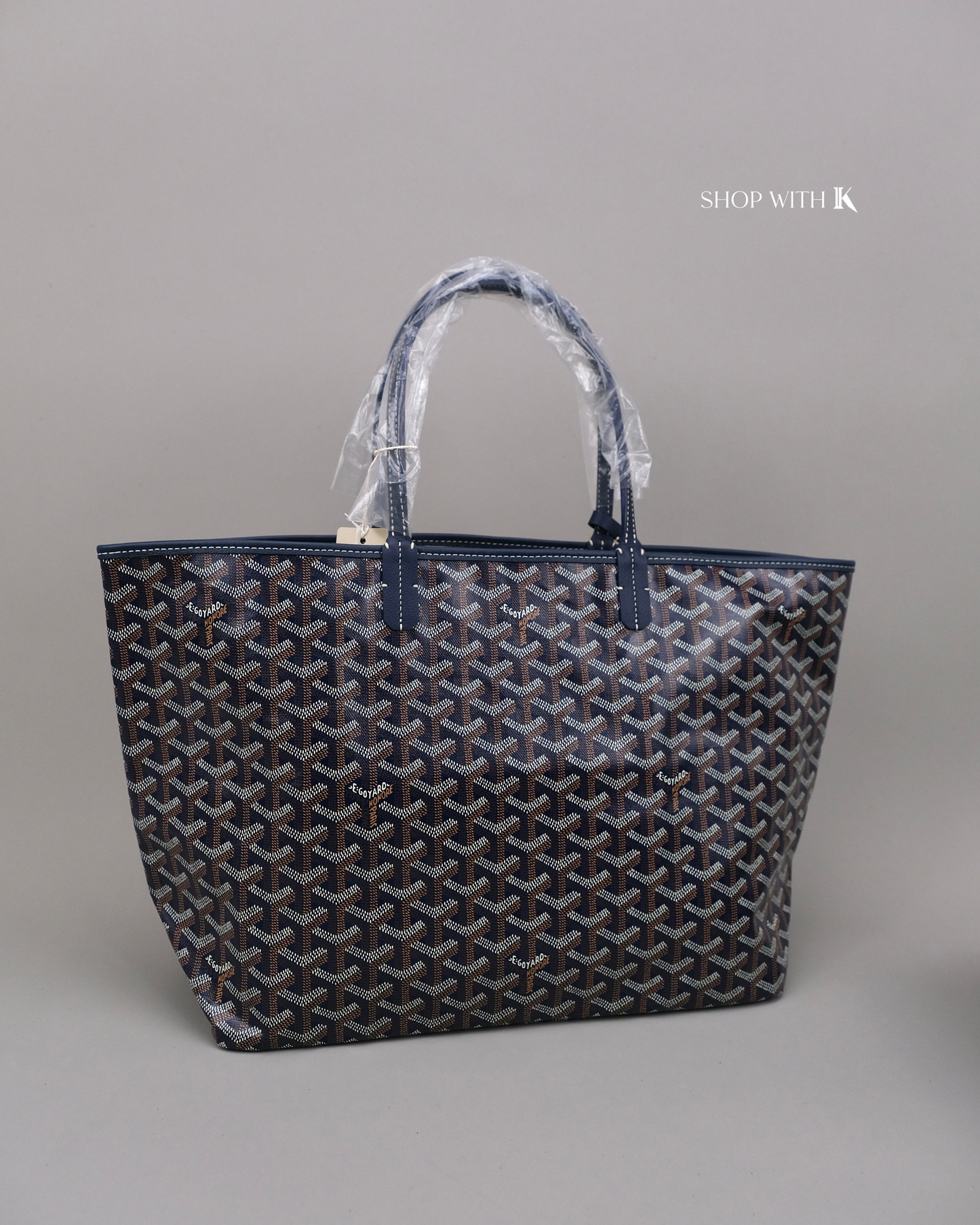 Goyard St. Louis PM Navy Blue