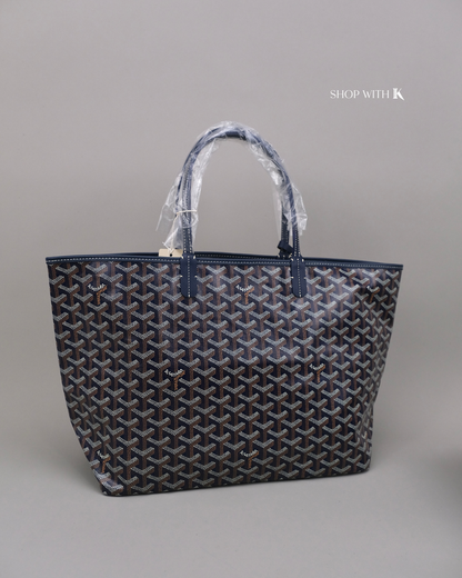 Goyard St. Louis PM Navy Blue