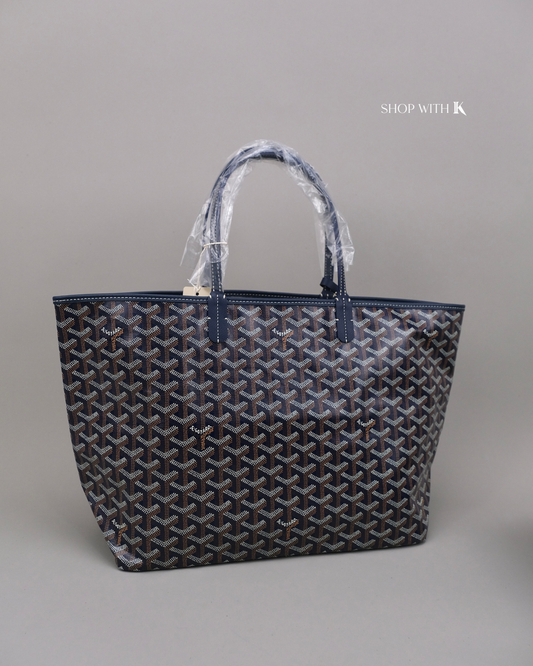 Goyard St. Louis PM Navy Blue