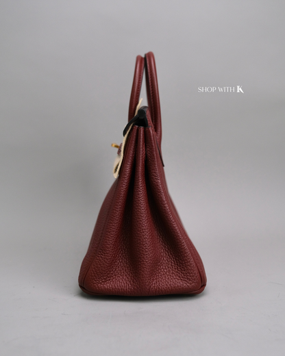 Hermes Birkin 25 Rouge H GHW