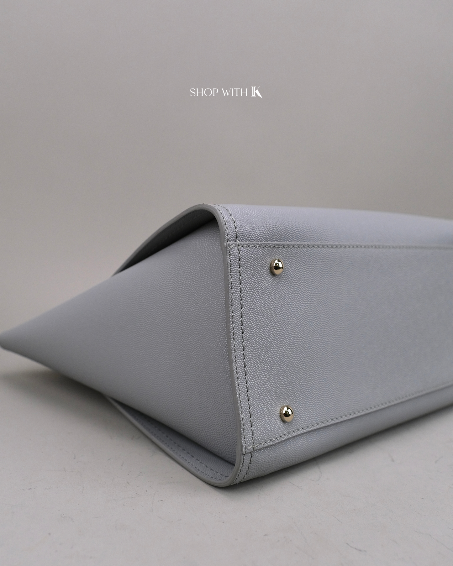 Chanel Deauville Tote Gray
