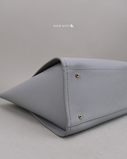 Chanel Deauville Tote Gray