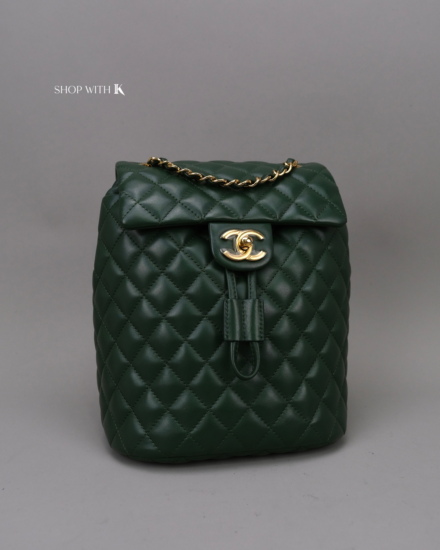 Chanel Urban Spirit Backpack Green