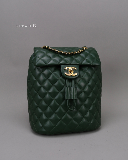 Chanel Urban Spirit Backpack Green