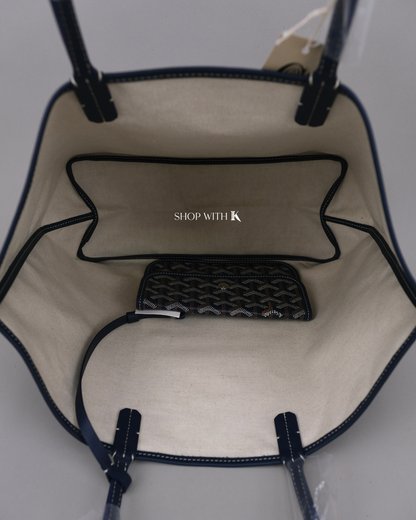 Goyard St. Louis PM Navy Blue