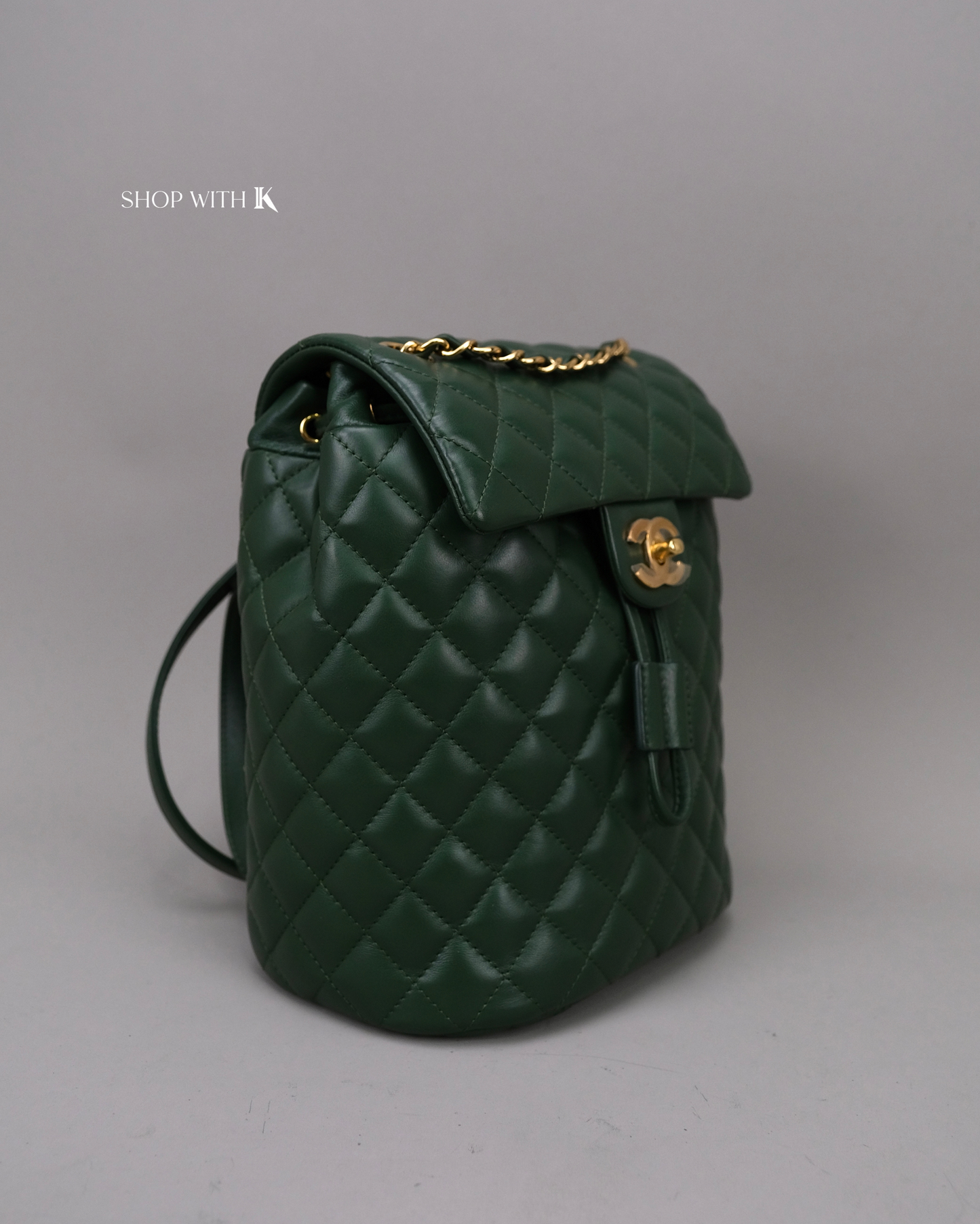 Chanel Urban Spirit Backpack Green