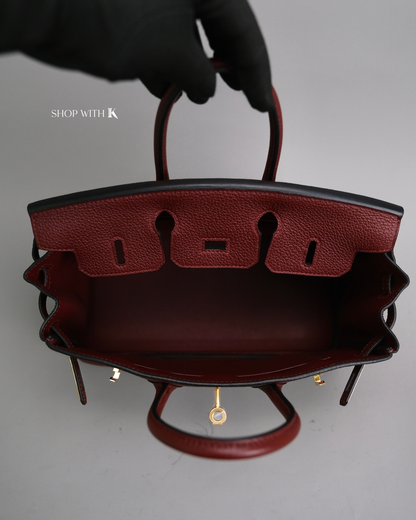 Hermes Birkin 25 Rouge H GHW
