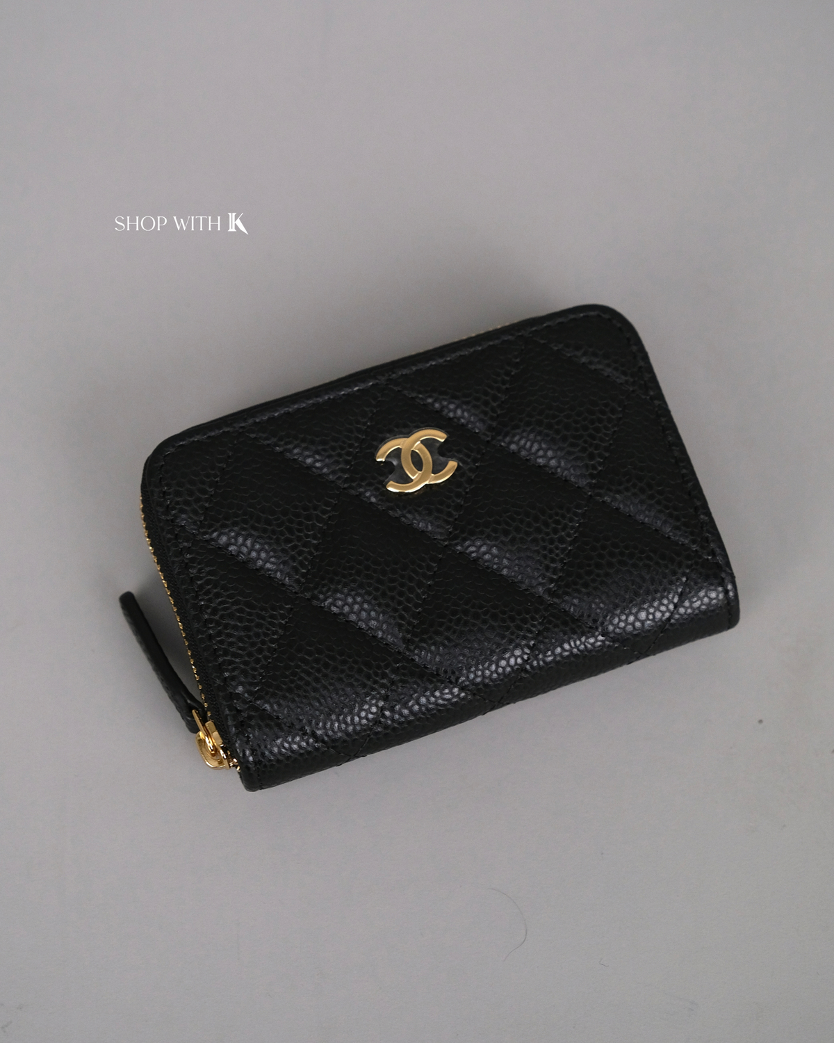 Chanel Zipped Card Holder