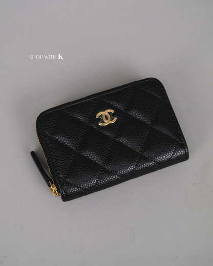 Chanel Zipped Card Holder