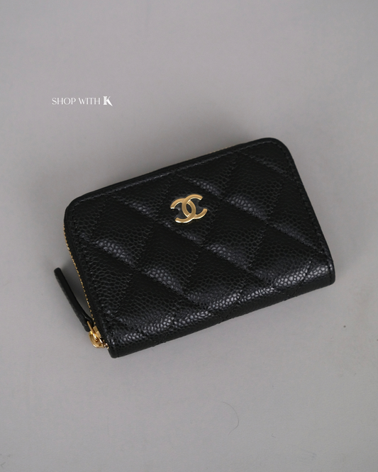 Chanel Zipped Card Holder