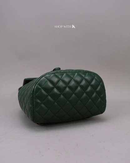 Chanel Urban Spirit Backpack Green