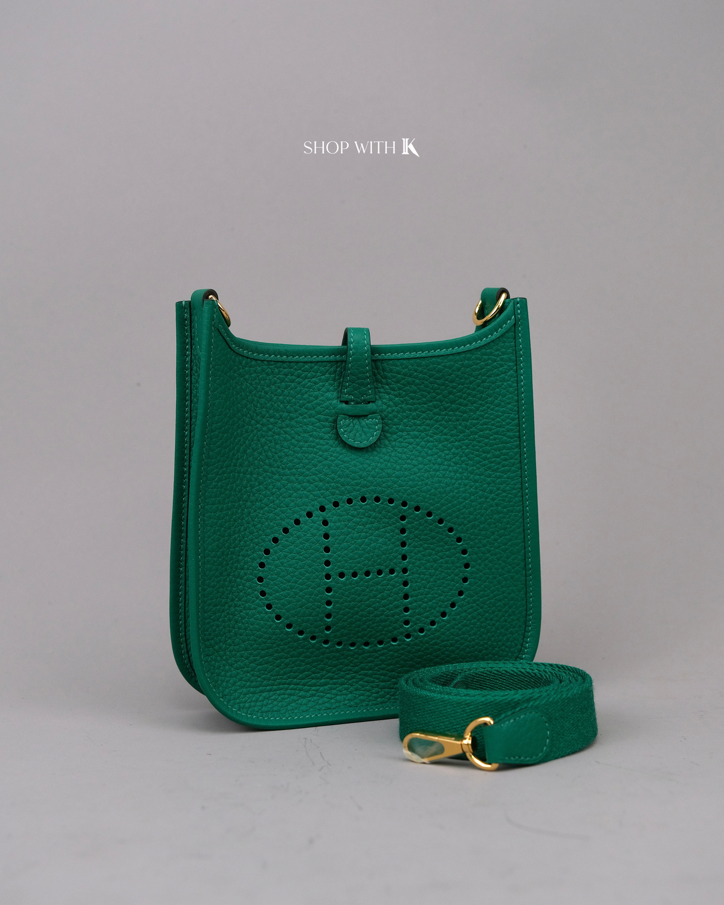Hermes Evelyne TPM Vert Vertigo GHW