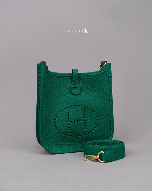Hermes Evelyne TPM Vert Vertigo GHW