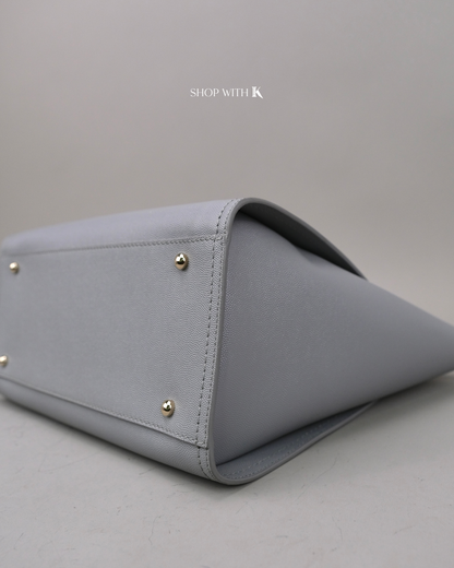 Chanel Deauville Tote Gray