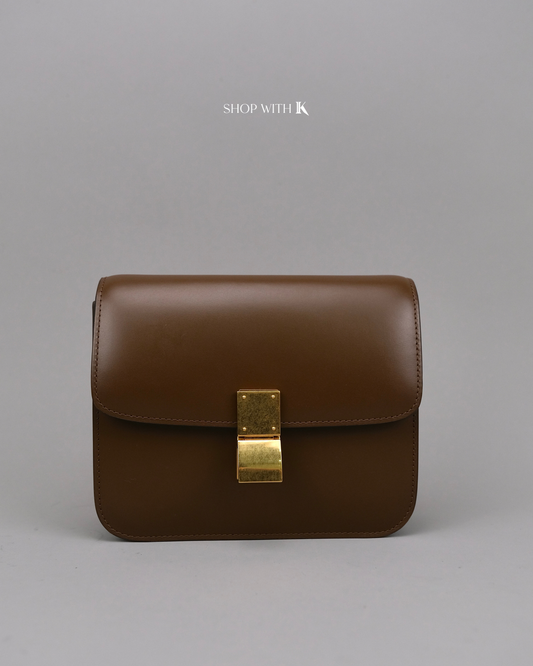 Celine Teen Classic Box Camel