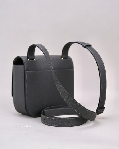 Hermes Della Cavalleria Mini Graphite GHW