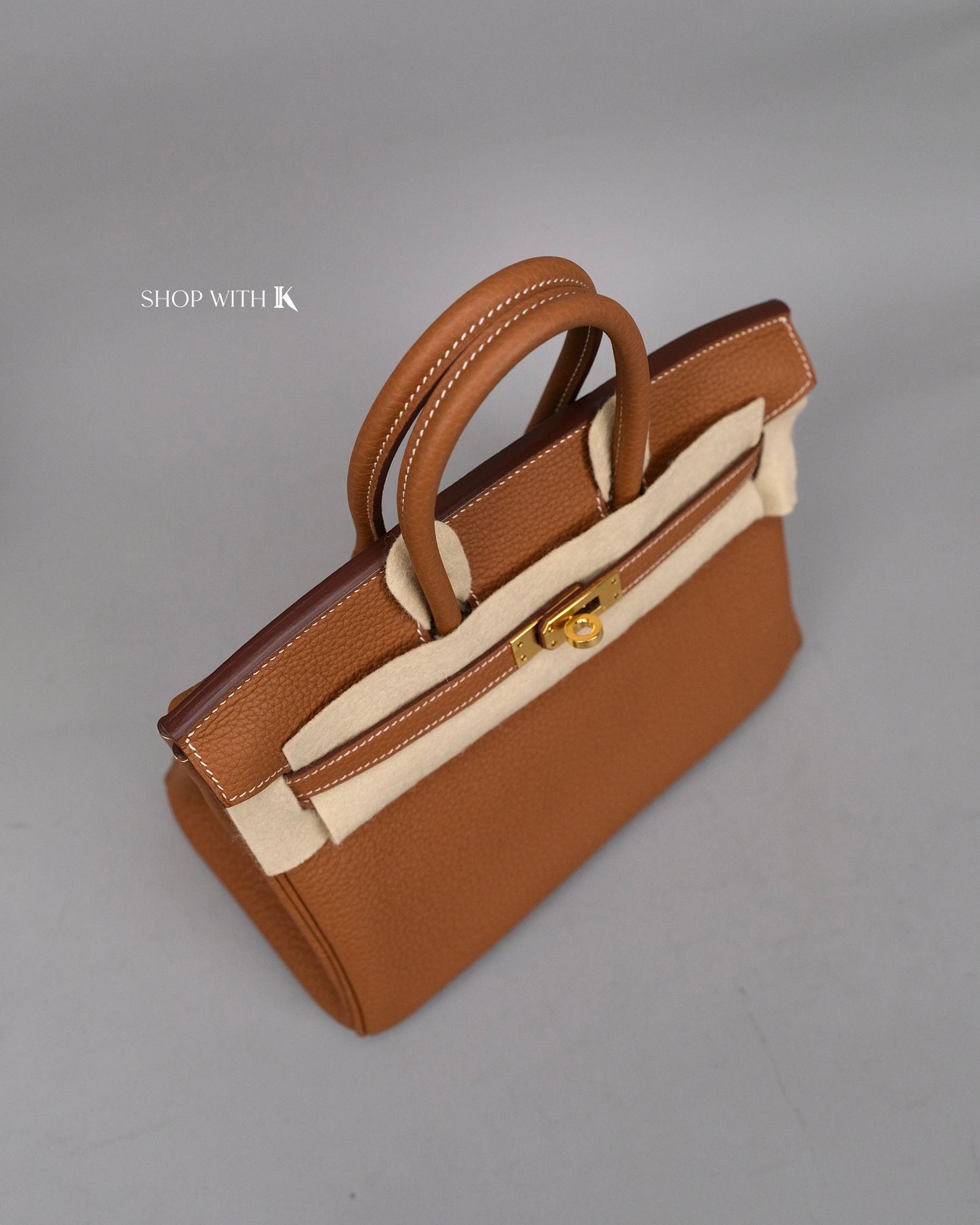 Hermed Birkin 25 Gold GHW