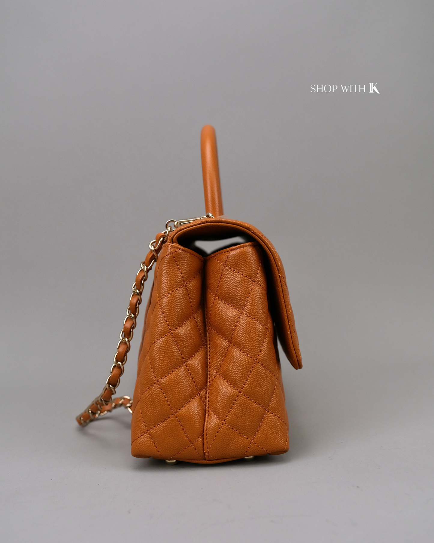 Chanel Coco Handle Medium Caramel