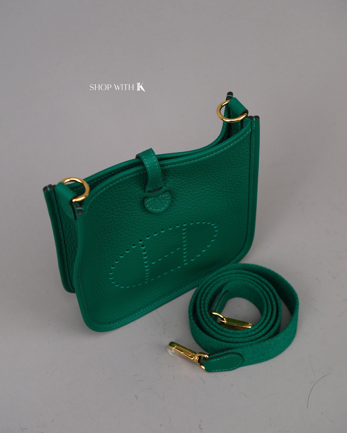 Hermes Evelyne TPM Vert Vertigo GHW