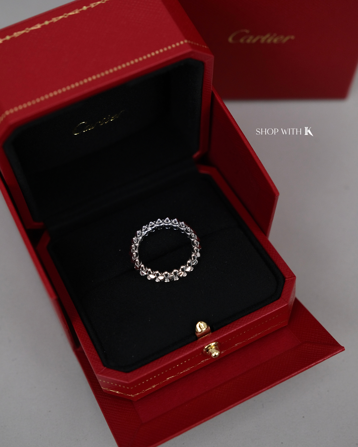 Cartier Clash Ring White Gold