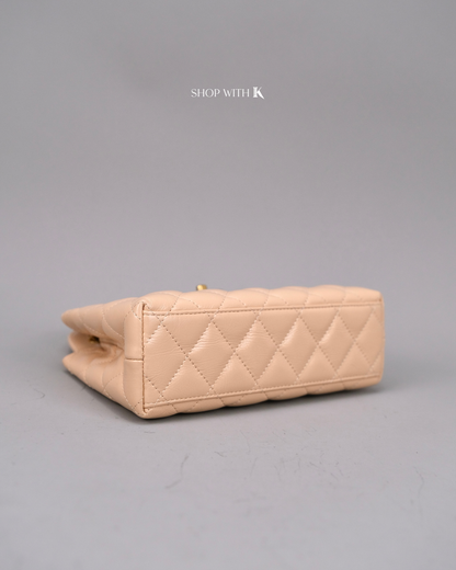 Chanel Kelly Light Beige GHW