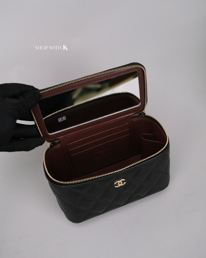 Chanel Vanity Case Black CGHW