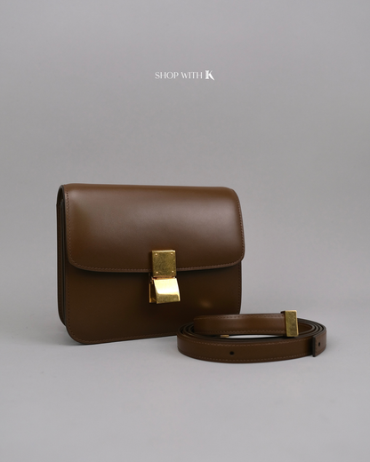 Celine Teen Classic Box Camel