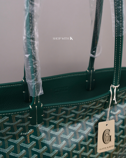Goyard Goyardine Sac Hardy PM Green