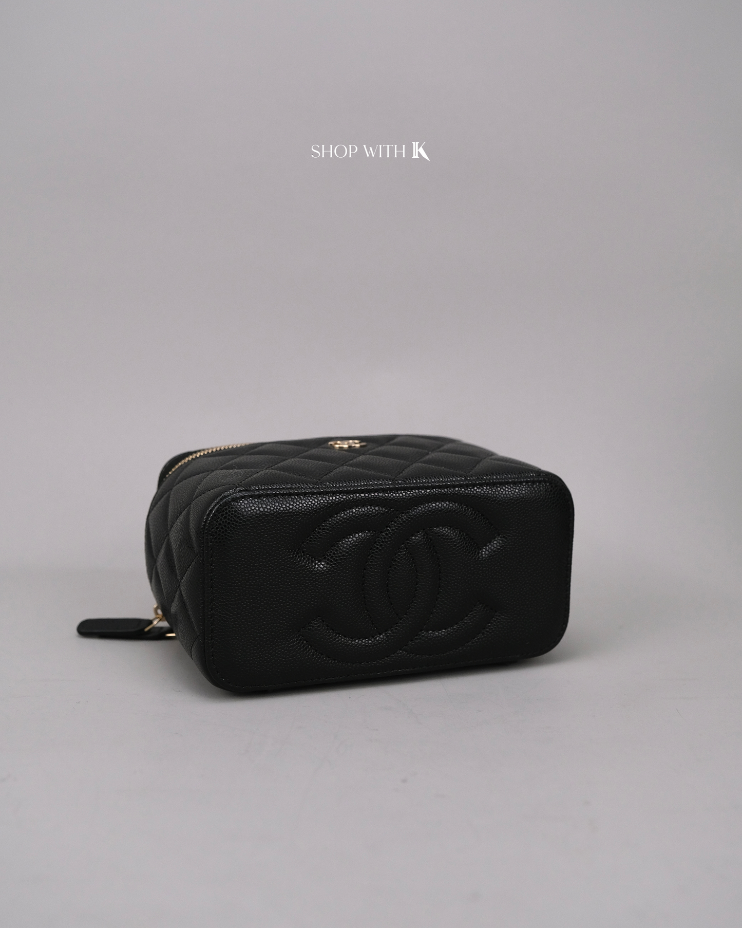 Chanel Vanity Case Black CGHW