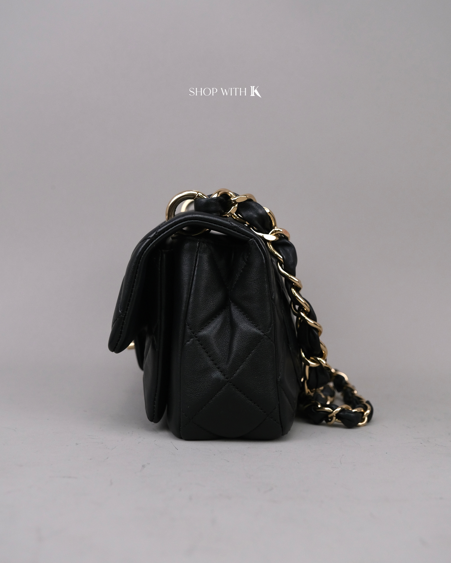 Chanel Flap Bag with Chunky Chain Strap