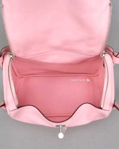 Hermes Lindy 30 Rose Sakura PHW