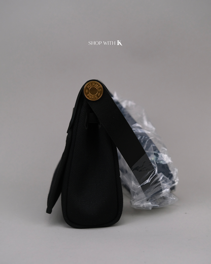 Hermes Mini Herbag Zip 20 Noir GHW