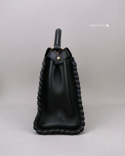 Fendi Peekaboo Medium Leather Black