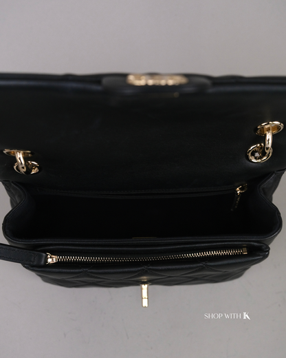 Chanel Flap Bag with Chunky Chain Strap