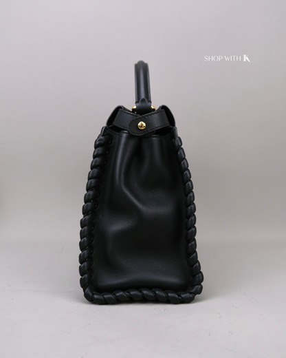 Fendi Peekaboo Medium Leather Black