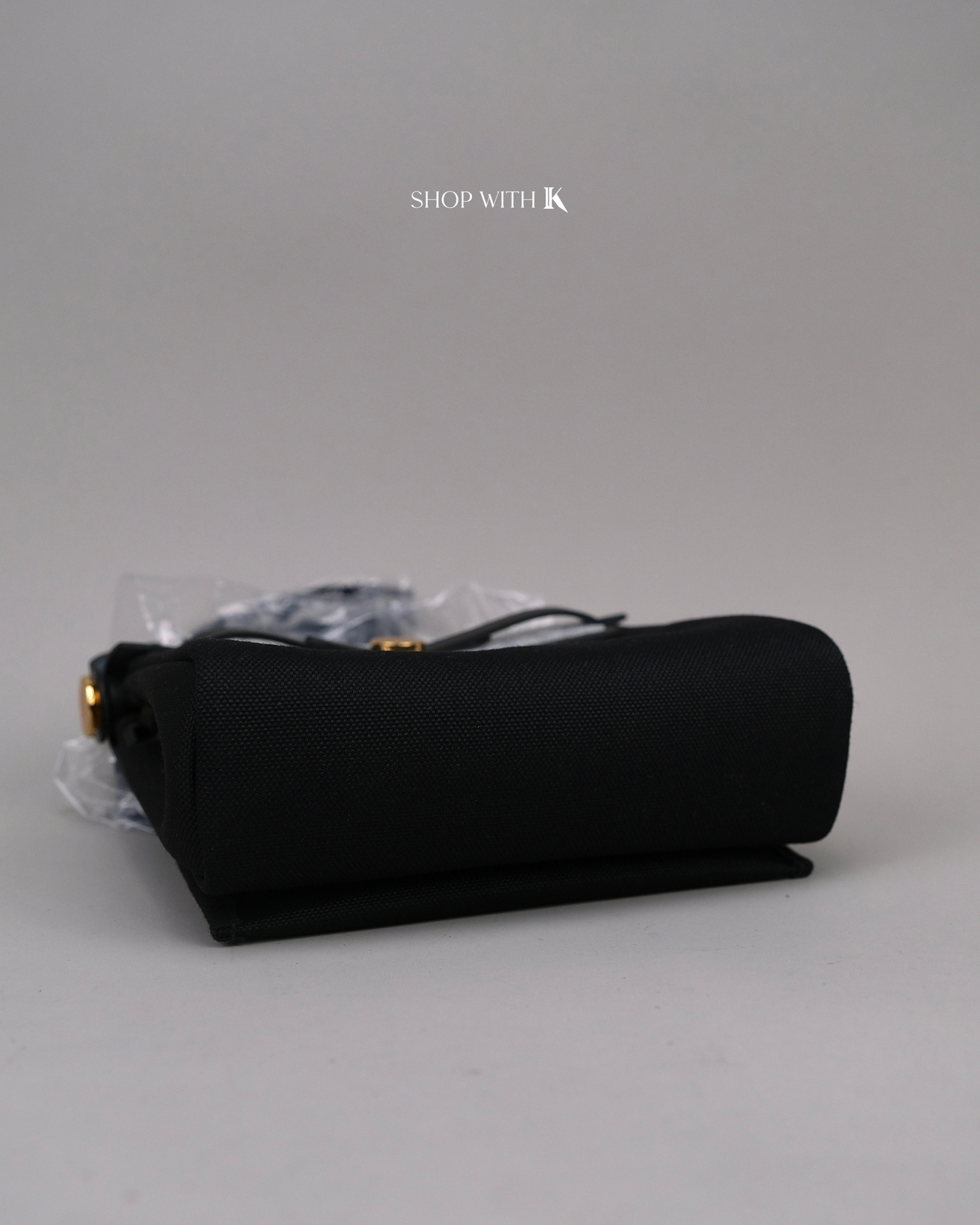 Hermes Mini Herbag Zip 20 Noir GHW