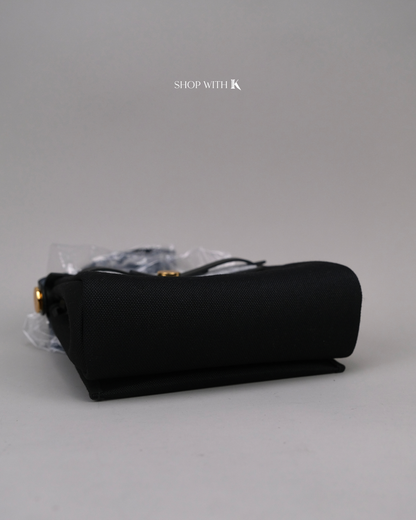 Hermes Mini Herbag Zip 20 Noir GHW