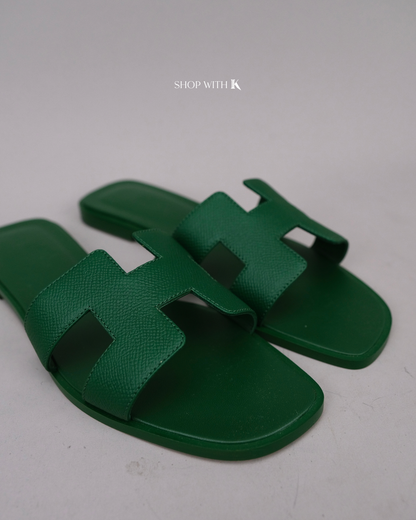 Hermes Oran Green