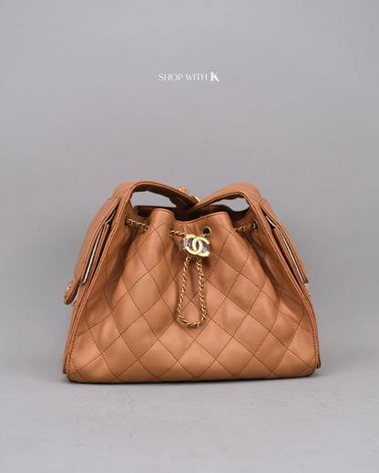 Chanel 25 Small Caramel