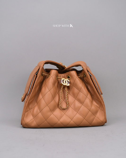 Chanel 25 Small Caramel
