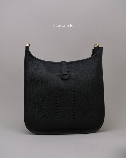 Hermes Evelyne 29 Noir GHW