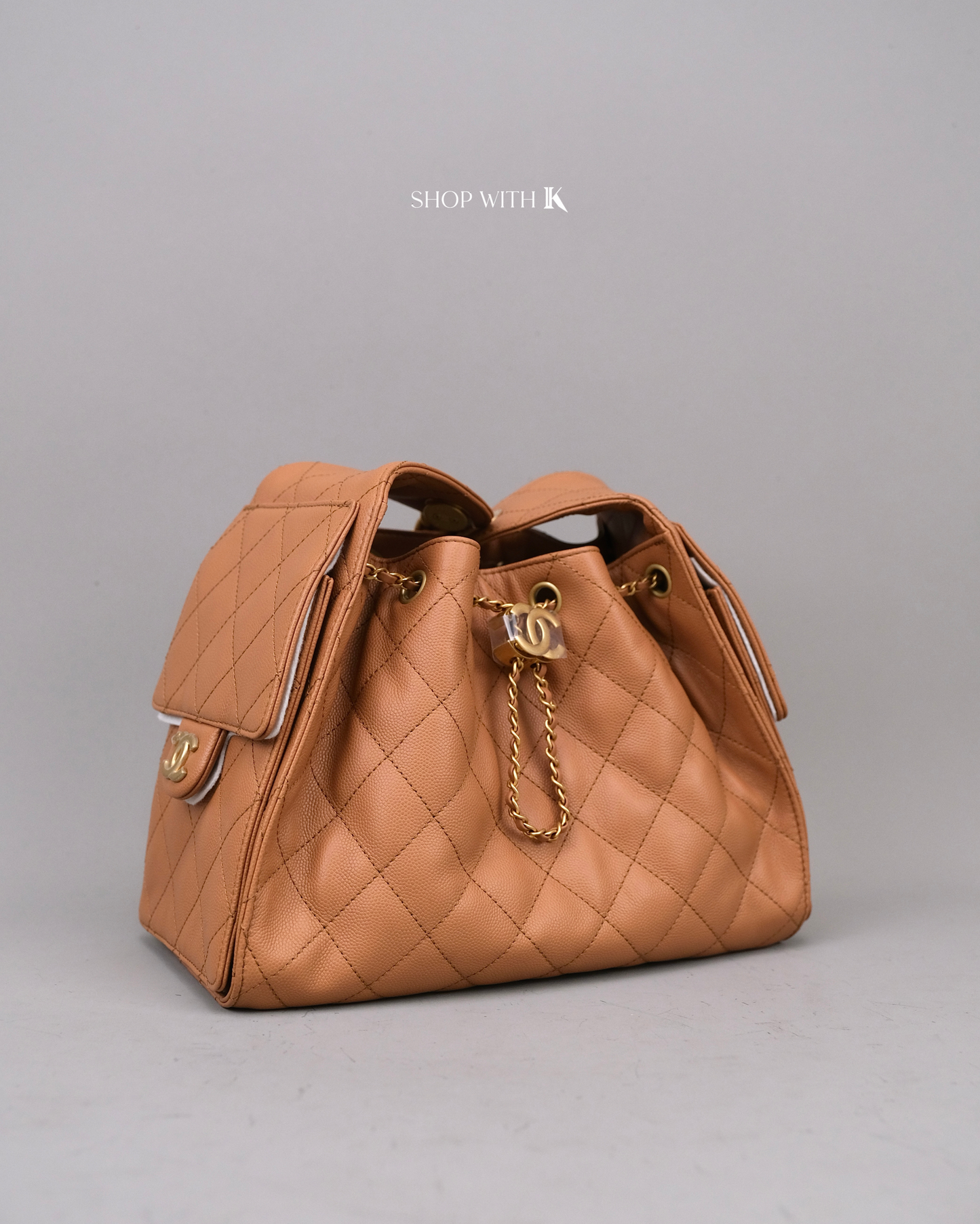 Chanel 25 Small Caramel