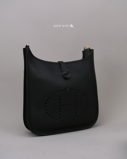 Hermes Evelyne 29 Noir GHW