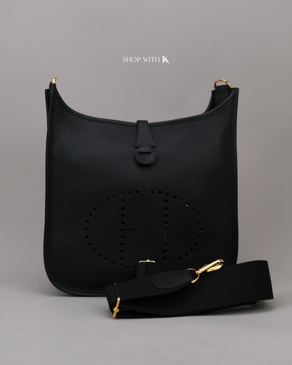 Hermes Evelyne 29 Noir GHW