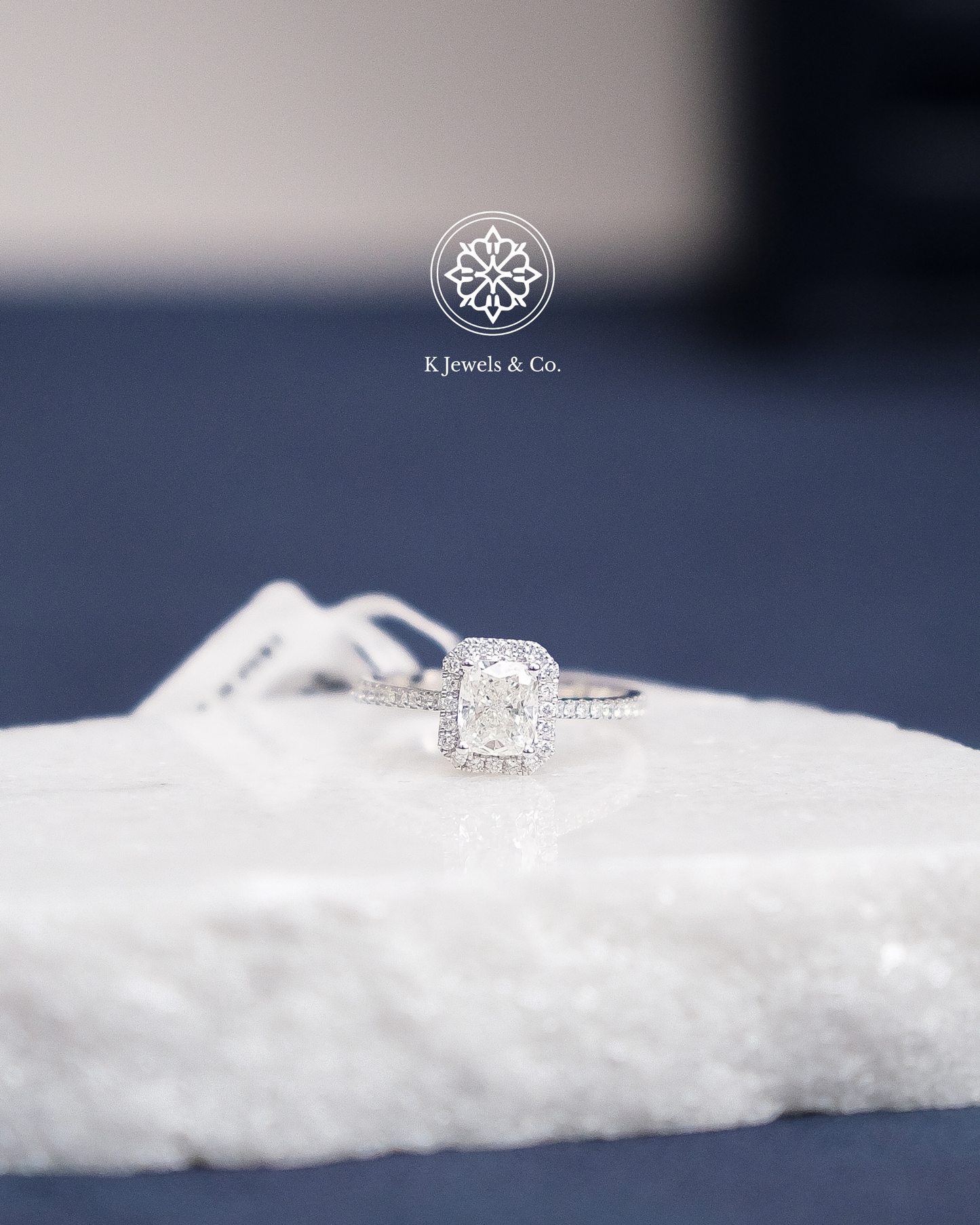 1ct Emerald Cut Diamond Ring w/ GIA