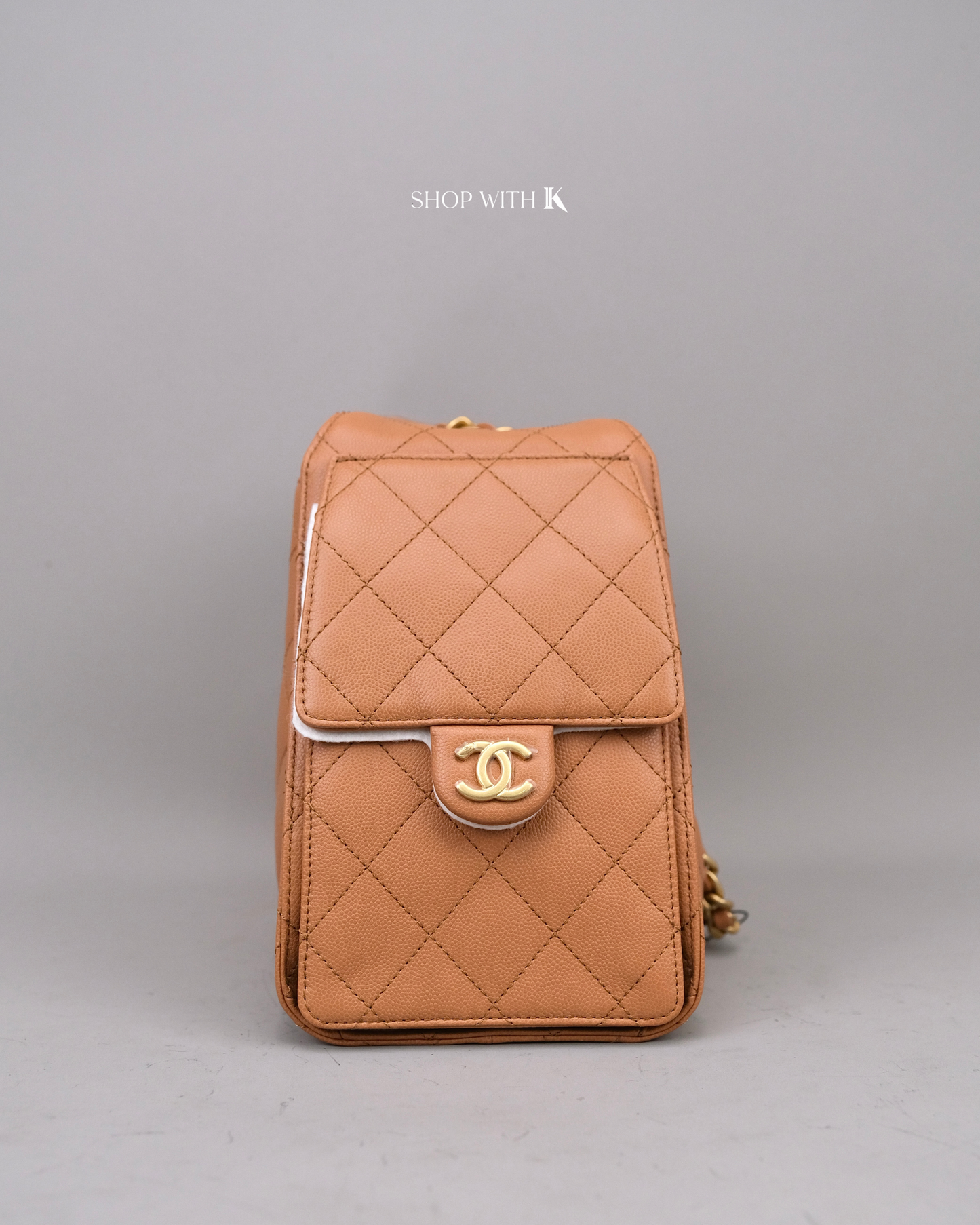 Chanel 25 Small Caramel