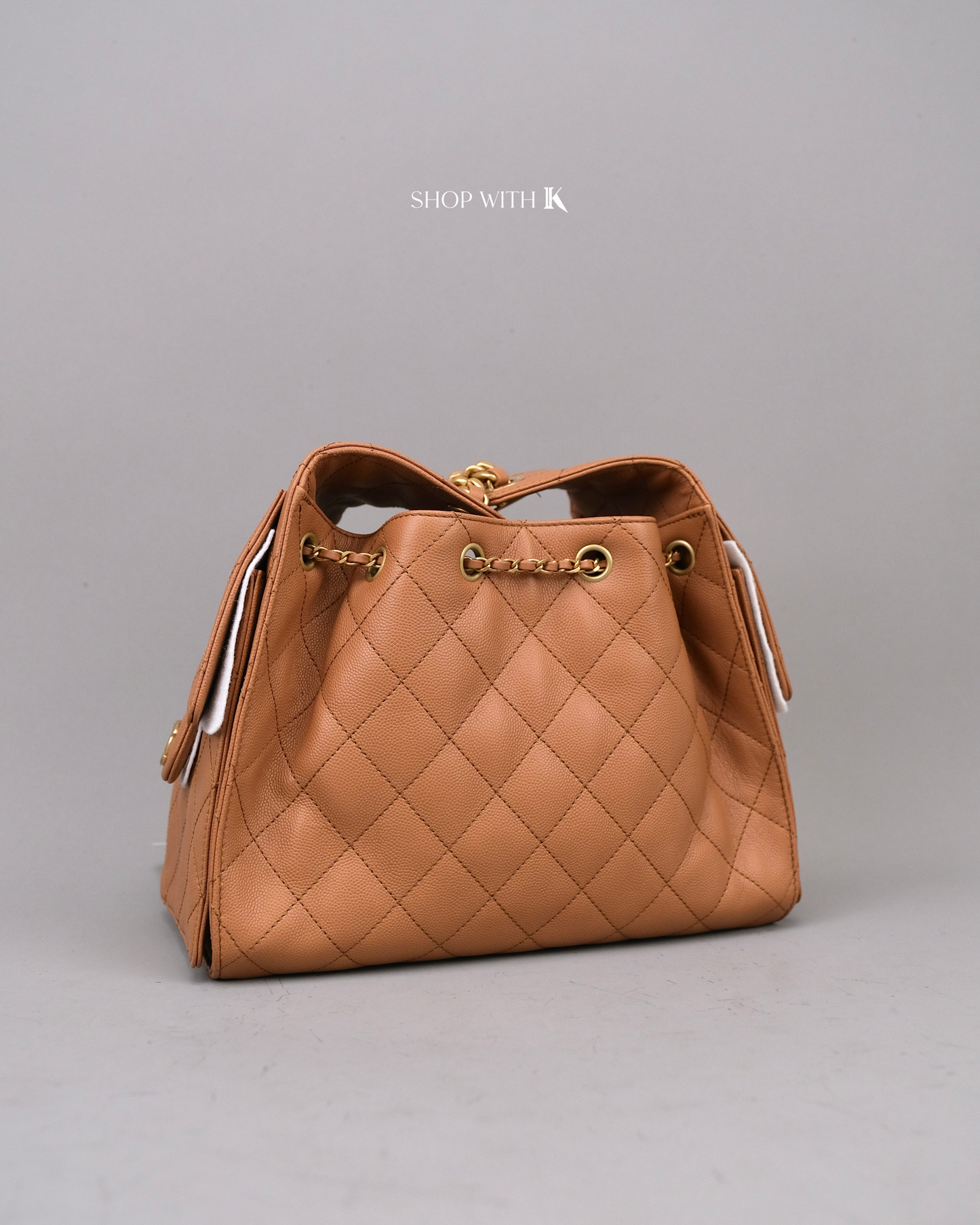 Chanel 25 Small Caramel