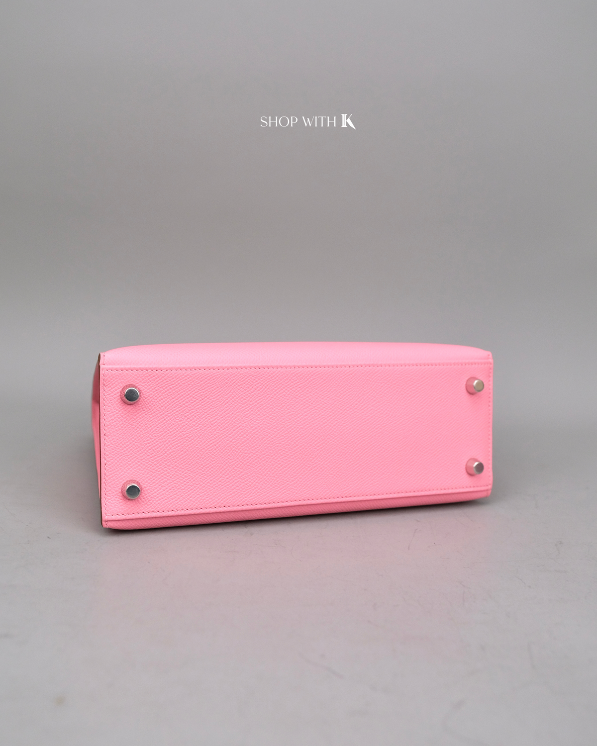 Hermes Kelly 25 Rose Confetti PHW
