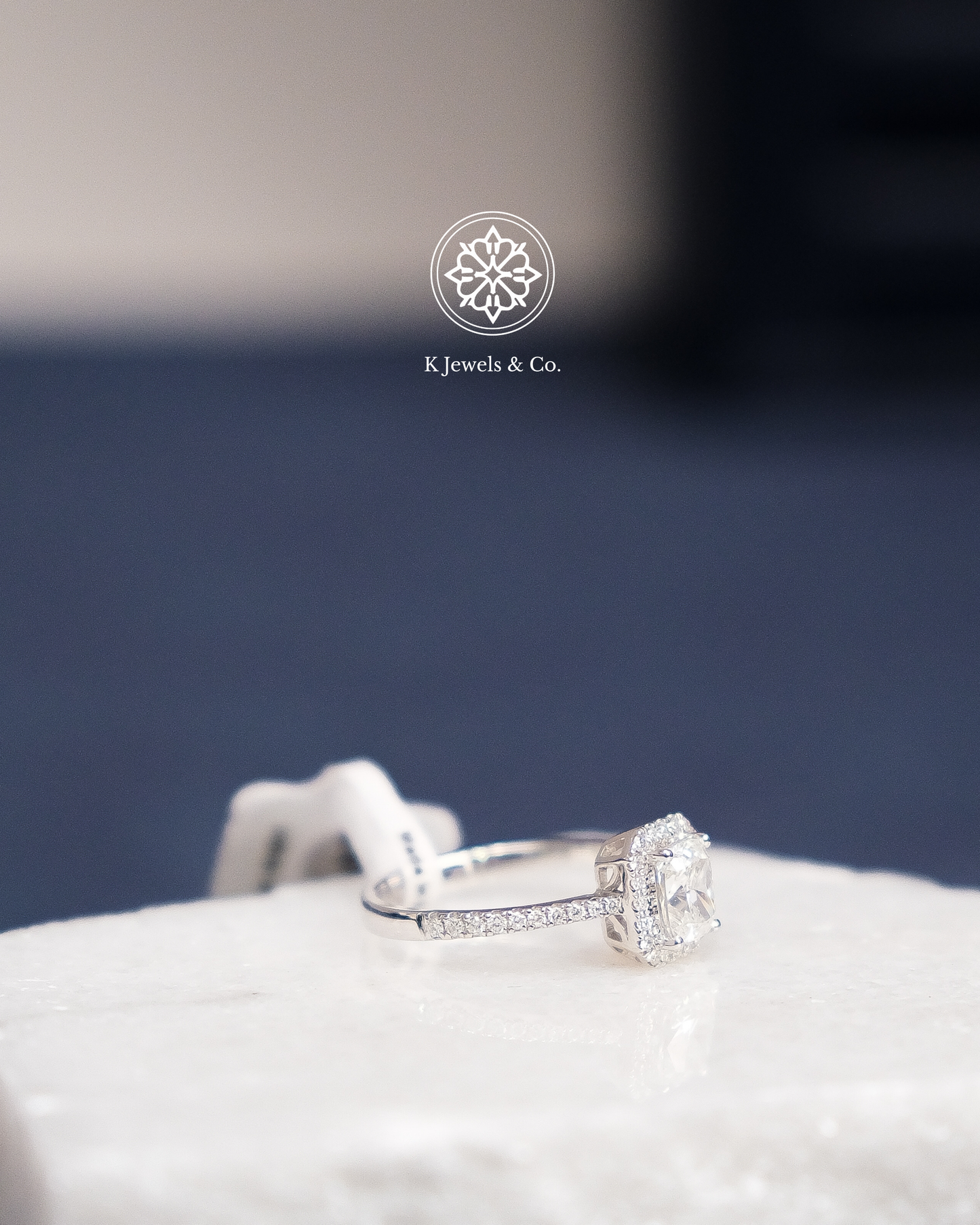 1ct Emerald Cut Diamond Ring w/ GIA